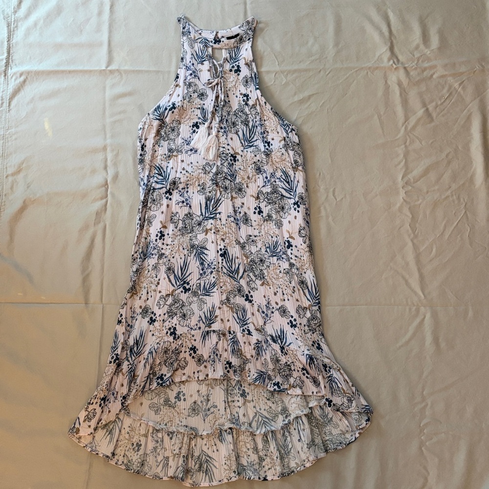 Floral Sleeveless Maxi Dress